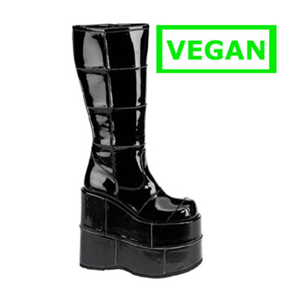 DemoniaCult - STACK301 Plateau Laarzen - Zwart Product image